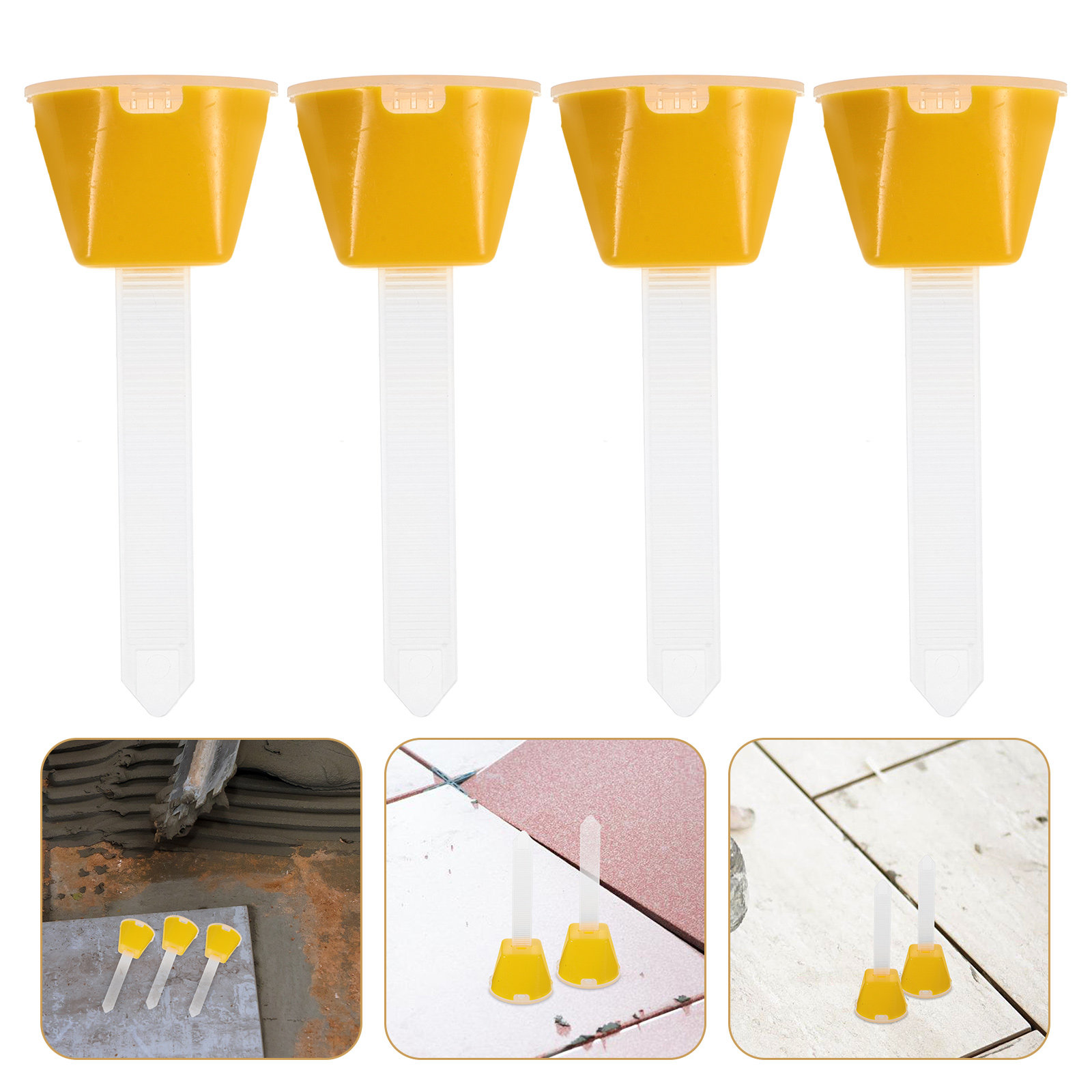 Ceramic Tile Floor - 100Pcs Ceramic Tile Leveling System Spacers