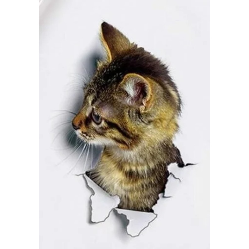 3pcs 3D Cute Cat Self-adhesive – обзор и цена Pvc Panel Background