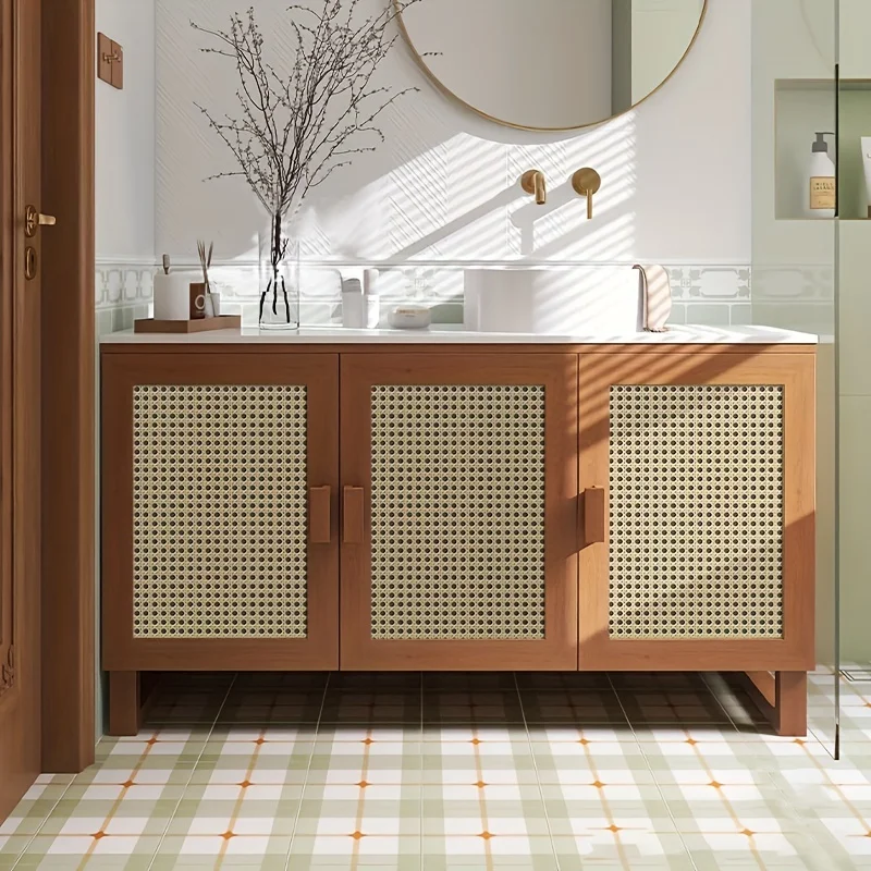 45cm Retro Rattan Pattern Self – обзор и цена Pvc Panel Background