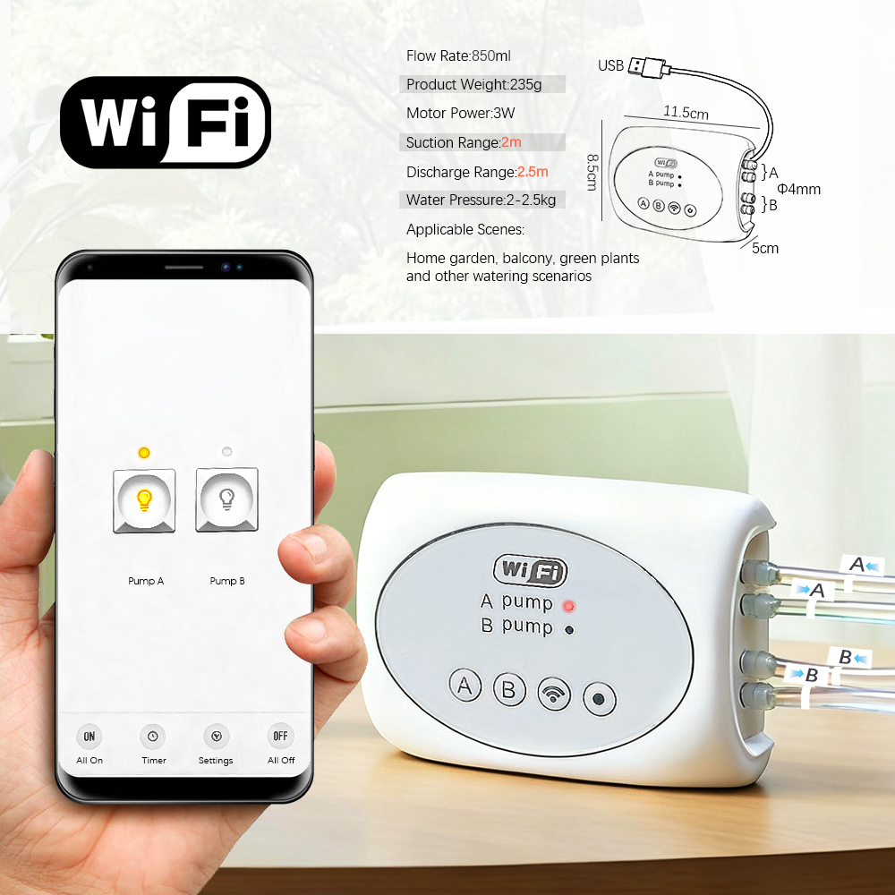 Garden Smart Dual Outlets Pump – обзор и цена Timer Dual Outlet