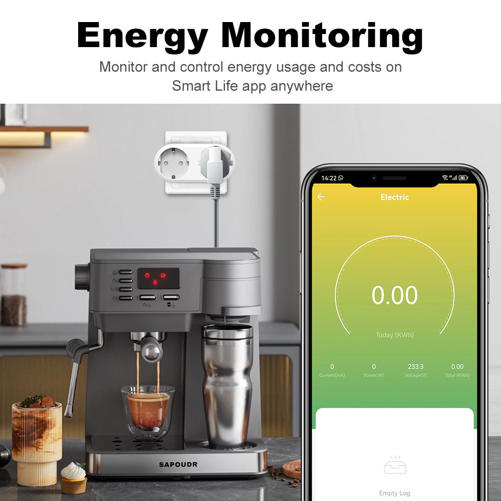WiFi Smart Plug Dual Outlet 16 – обзор и цена Timer Dual Outlet