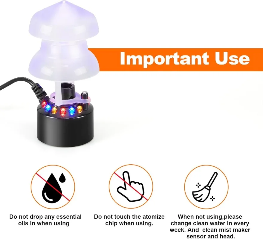 Ultrasonic Atomizer Mist Maker – обзор и цена Terrarium Fogger Ultrasonic