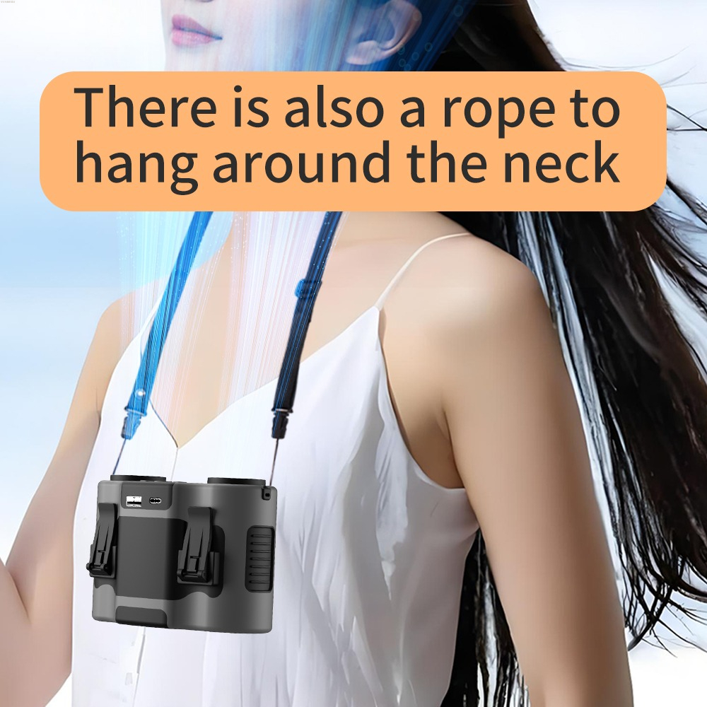 Portable Waist Clip Fan 5-spee – обзор и цена Timer Dual Outlet