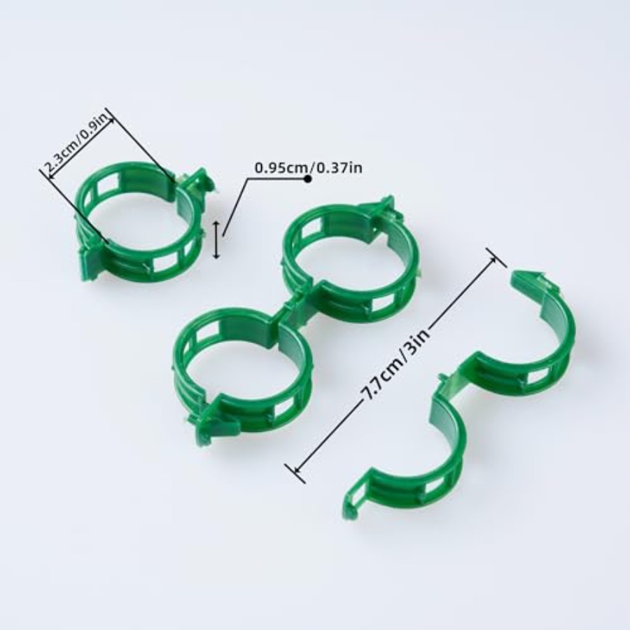 100 Pcs Plant Support Clips Pl – обзор и цена Vine Climbing Plastic