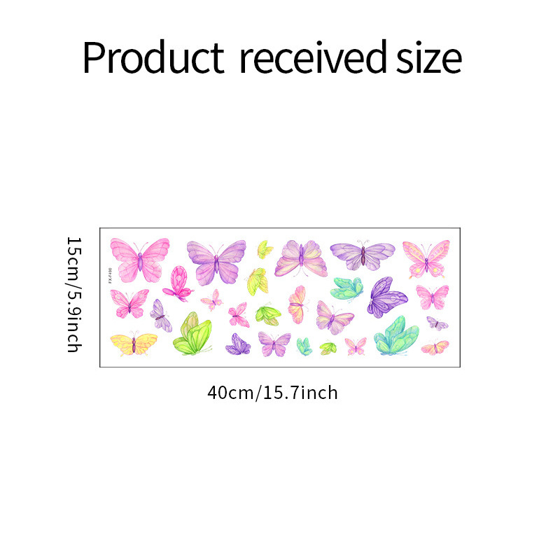 Romantic butterfly Wall Sticke – обзор и цена Pvc Panel Background