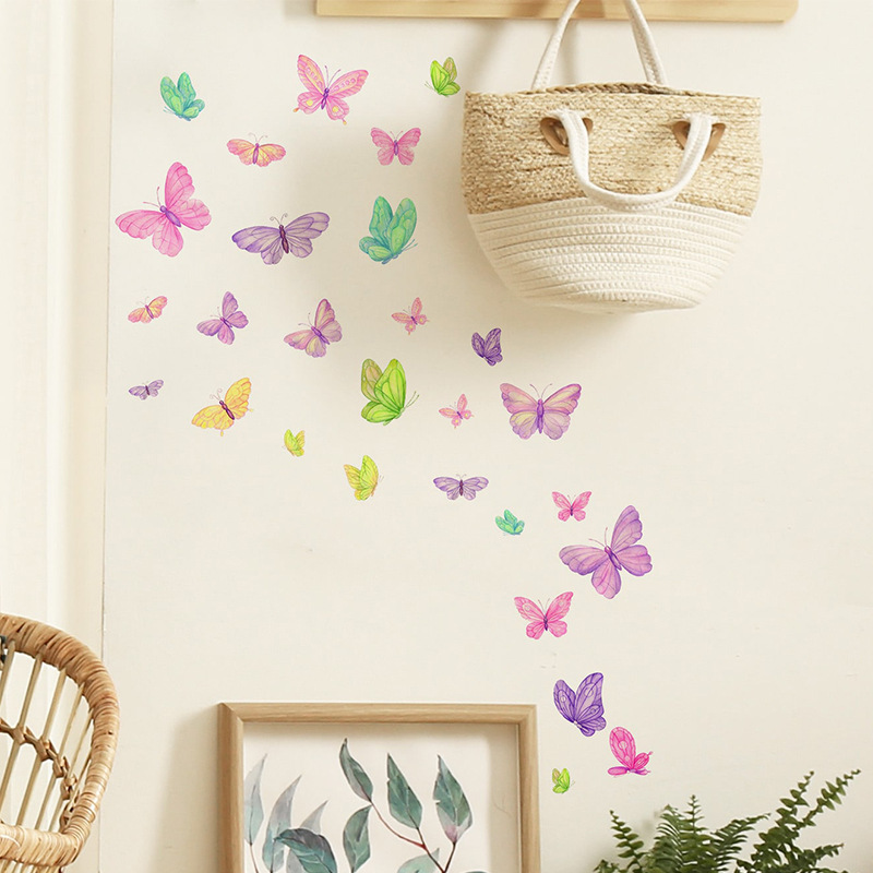 Romantic butterfly Wall Sticke – обзор и цена Pvc Panel Background