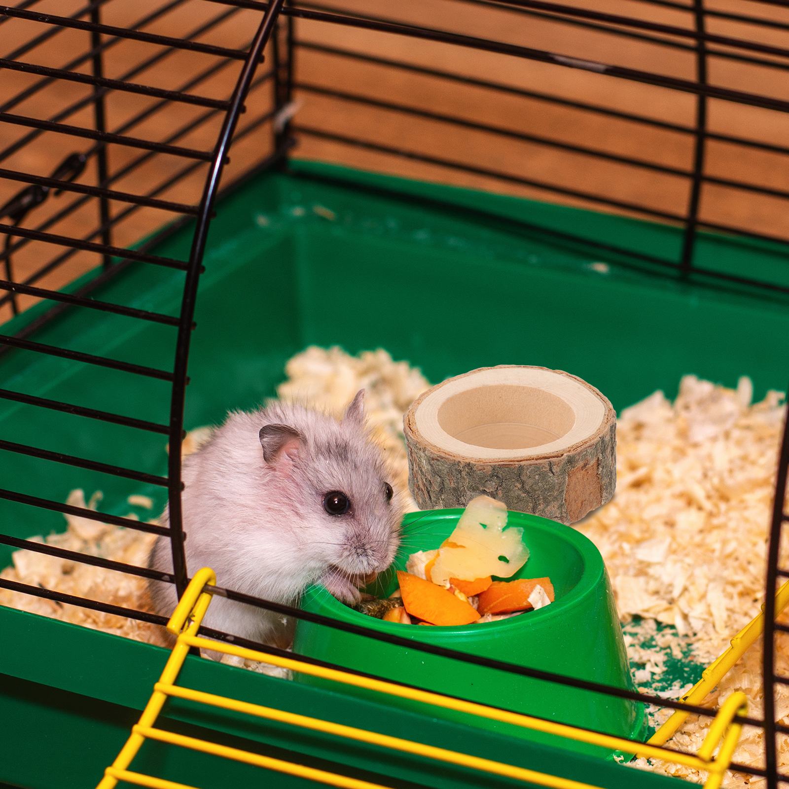 Hamster Food Bowl Wood Feeding – обзор и цена Water Dish Reptile