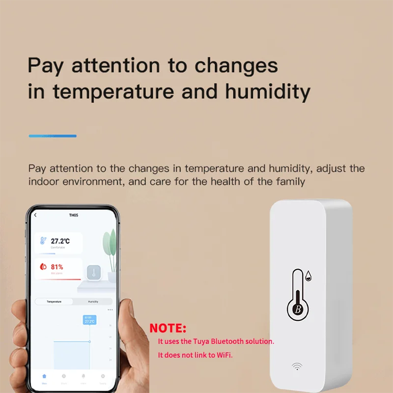 Smart Temperature Humidity Sen – обзор и цена Digital Hygrometer Probe