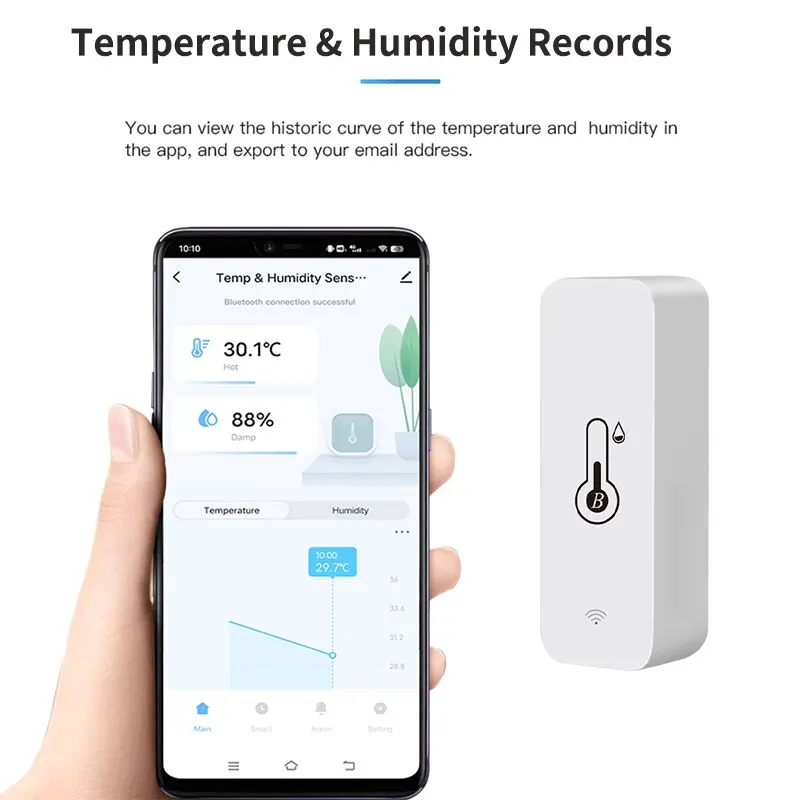 Smart Temperature Humidity Sen – обзор и цена Digital Hygrometer Probe