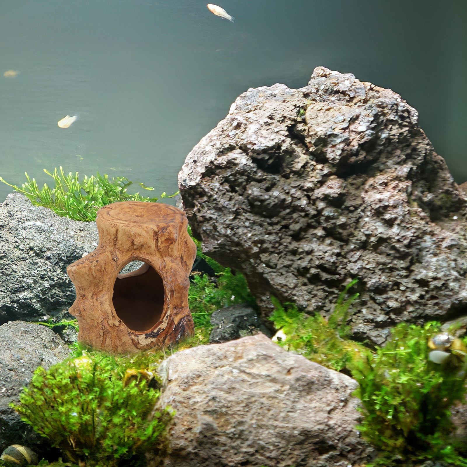 Pleco Caves Fish Tank Decorati – обзор и цена Hide Cave Ceramic