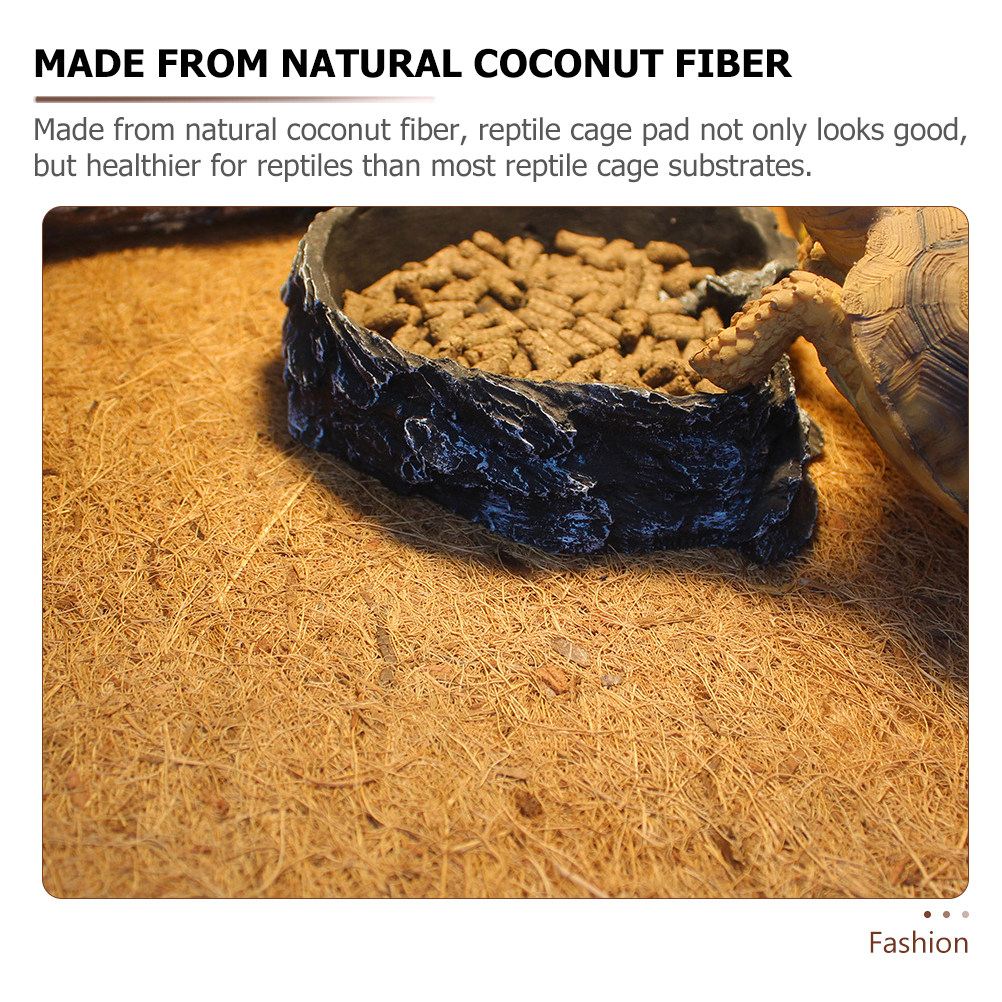 Reptile Carpet Natural Coconut – обзор и цена Substrate Coconut Fiber