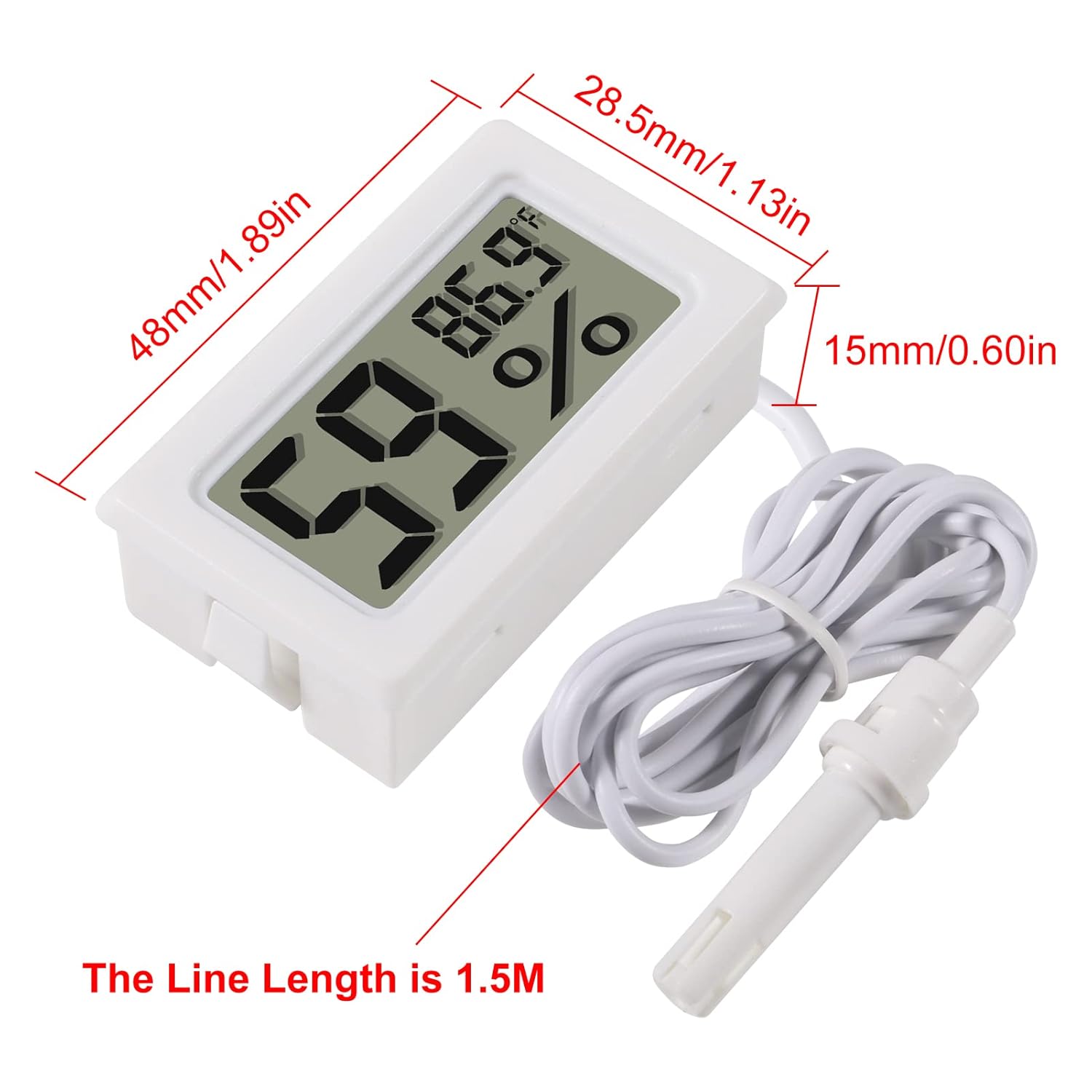 2pcs Mini Digital Hygrometer T – обзор и цена Digital Hygrometer Probe