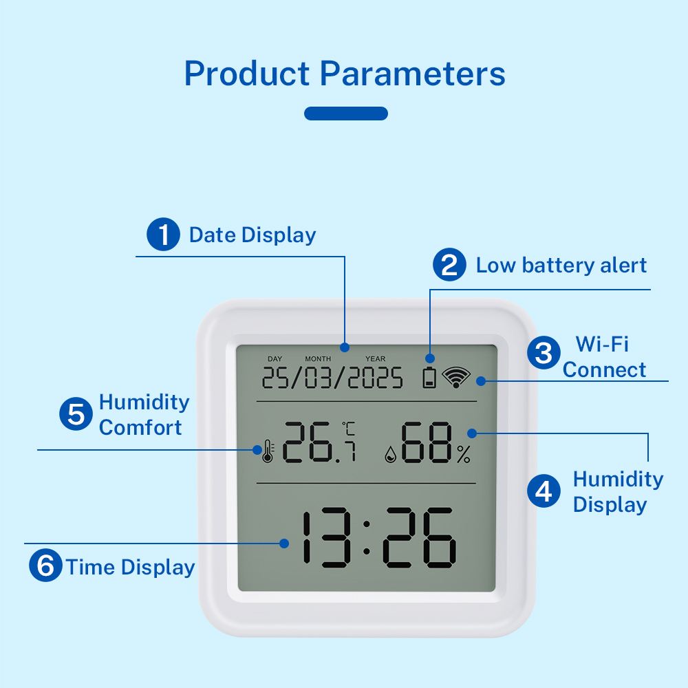 Tuya WIFI Temperature Humidity – обзор и цена Digital Hygrometer Probe